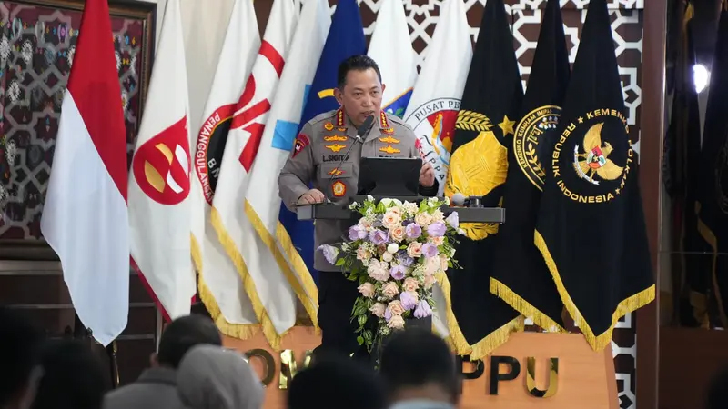 Kapolri Tegaskan Komitmen Polri Berantas Kejahatan Siber di Acara Promensisko TPPU dan TPPT